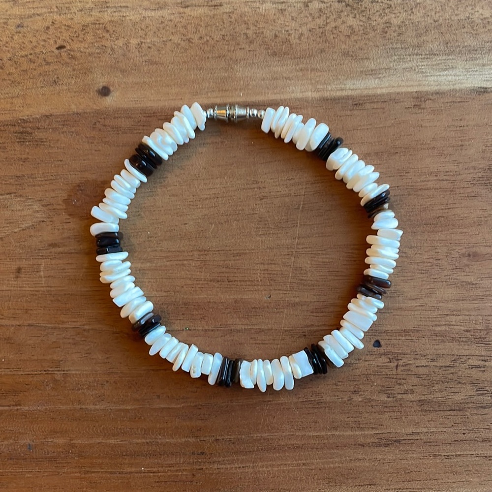 Puka shell bracelet